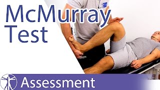 McMurray Test  Meniscus Damage [upl. by Ahseyd]