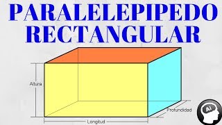 Paralelepípedo rectangular volumen área diagonal [upl. by Theodosia]