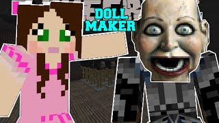 Minecraft  THE CREEPY DOLL FACTORY  The Doll Maker  Custom Map [upl. by Daraj]