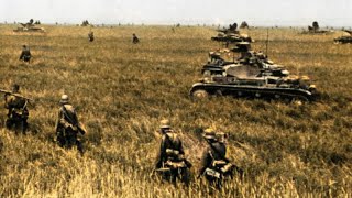 WW2 Operation Barbarossa Combat Footage [upl. by Materse]