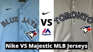 Nike vs Majestic MLB Jerseys Review [upl. by Gregor216]