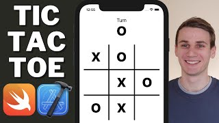 Tic Tac Toe Game Swift Xcode Tutorial  Noughts amp Crosses [upl. by Yong]