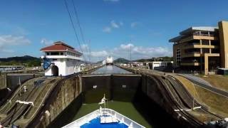 Panama Canal  Full Transit Time Lapse [upl. by Adoree]