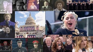 Every National Anthem Sung at a Presidential Inauguration Harry S Truman to Joseph R Biden [upl. by Gilly]