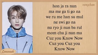 NCT U  Know Now Easy Lyrics [upl. by Glyn]