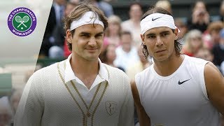 Roger Federer vs Rafael Nadal  Wimbledon 2008  The Final in full [upl. by Neelyaj]