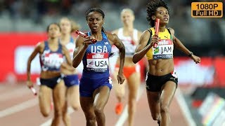 Women’s 4 x 400m Relay at Athletics World Cup 2018 [upl. by Adnot]