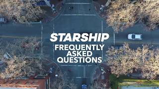 Starship FAQs How does the delivery robot cross the road [upl. by Hajidahk]