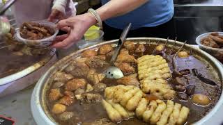 Chinese Street Food Beef offal Soup in Beijing Road Guangzhou China [upl. by Emory]