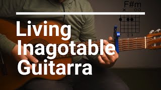 Living  Inagotable Tutorial GUITARRAS acústicas FACIL [upl. by Ak]