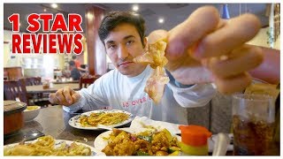 Eating At The Worst Reviewed Chinese Restaurant In My City Los Angeles [upl. by Ehav]