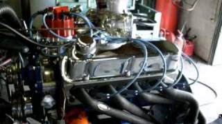 FORD 302 Engine 375hp NO MUFFLERS [upl. by Etteuqaj809]