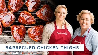 The Secret to Perfect BBQ Chicken Thighs [upl. by Wilonah55]