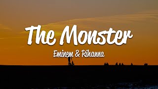 Eminem  The Monster Lyrics ft Rihanna [upl. by Concettina]