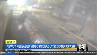 Video shows fatal scooter crash [upl. by Aiken131]