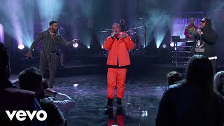 J Balvin  No Es Justo ft Zion amp Lennox Live From Jimmy Kimmel [upl. by Cibis]