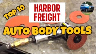 Top 10 Auto Body Tools from Harbor Freight [upl. by Roana]