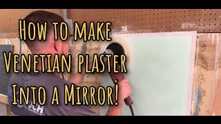 Venetian Plaster Florenzia How To Do High Polished Venetian Plaster [upl. by Vinn]