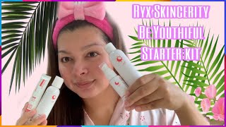 HOW TO USE RYX SKINCERITY STARTER KIT  Rejuvenating set [upl. by Geirk]