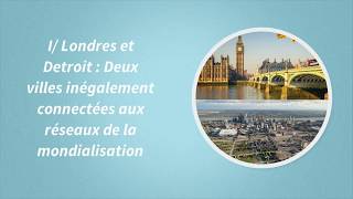 4e Géographie  Urbanisation et mondialisation [upl. by Aurelio]