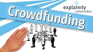 Crowdfunding einfach erklärt explainity® Erklärvideo [upl. by Breh512]