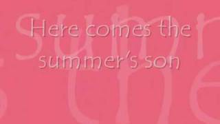 Texas  Summer Son Lyrics [upl. by Mlehliw]