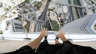 GoPro Skyscraper Handstand in Tel Aviv with Jason Paul [upl. by Notsla138]