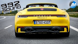 Porsche 992 Sports Exhaust  pure SOUND💥 [upl. by Ihsakat]