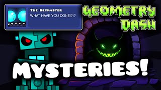 Top 5 Unsolved MYSTERIES in Geometry Dash [upl. by Smart]