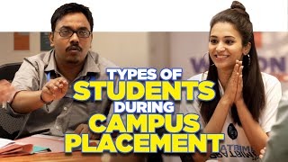 ScoopWhoop Types Of Students During Campus Placement [upl. by Apfelstadt446]