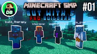 Minecraft PRO Builder SMP 1  Humble Beginnings Survival Multiplayer 116 [upl. by Rice]