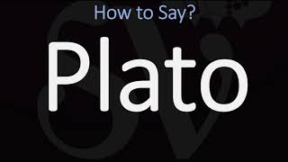 How to Pronounce Plato CORRECTLY [upl. by Halyhs]