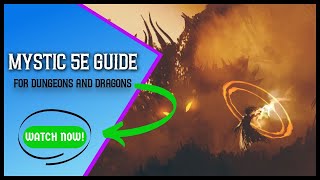 Mystic 5e  Class Guide for Dungeons and Dragons [upl. by Dudden]