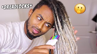 HOW TO BLEACH YOUR DREADLOCKS  Step by Step Tutorial [upl. by Tynan]