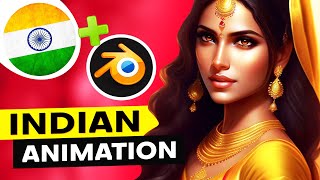 Learning Blender To Make Indian Animation Finally  Explained In Hindi [upl. by Ellivnarg21]