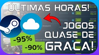 15 MELHORES PROMOÇÕES DA STEAM E NUUVEM [upl. by Ion868]