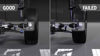 Animation on How Car Wheel Bearings Work [upl. by Eimile314]