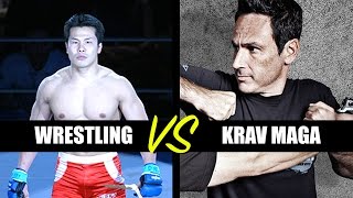 Krav Maga vs Wrestling  MMA Superfight [upl. by Bena9]