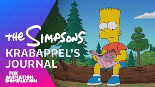 Bart Finds Krabappels Journal  Season 32 Ep 12  The Simpsons [upl. by Ellened]