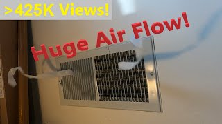 Installing a HVAC Duct Booster  Part 1 of 2 or 3  Man About Home [upl. by Friedrick]