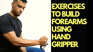 Build Strong Forearms With Hand Gripper [upl. by Analaj]