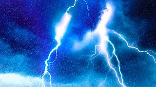 EPIC THUNDER amp RAIN  Rainstorm Sounds For Relaxing Focus or Sleep  White Noise 10 Hours [upl. by Erdna]