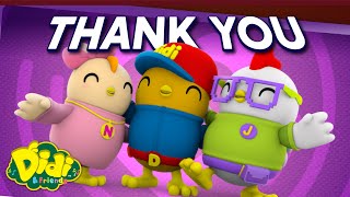 Thank You  Fun Family Song  Didi amp Friends Songs for Children [upl. by Haidebez]