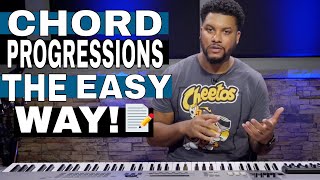 Play Gospel Chord Progressions The Easy Way Gospel Piano Tutorial [upl. by Husch]