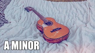 Acoustic Guitar Backing Track In A Minor [upl. by Nilo]