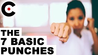 How to Punch – The 7 Basic Punches Old Version  Watch the New amp Improved One [upl. by Rebekkah]