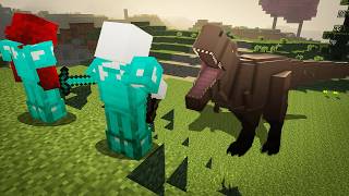 Surviving Dinosaurs in Minecraft [upl. by Rosalinde]