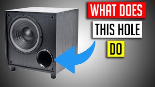 Ported subwoofer box explained [upl. by Nahtanaoj]