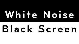 White Noise Black Screen  Sleep Study Focus  10 Hours [upl. by Irv]