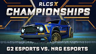 G2 Esports vs NRG Esports  NA RLCS X Championship  Semifinals [upl. by Aikat678]